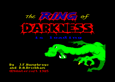 Ring of Darkness , The